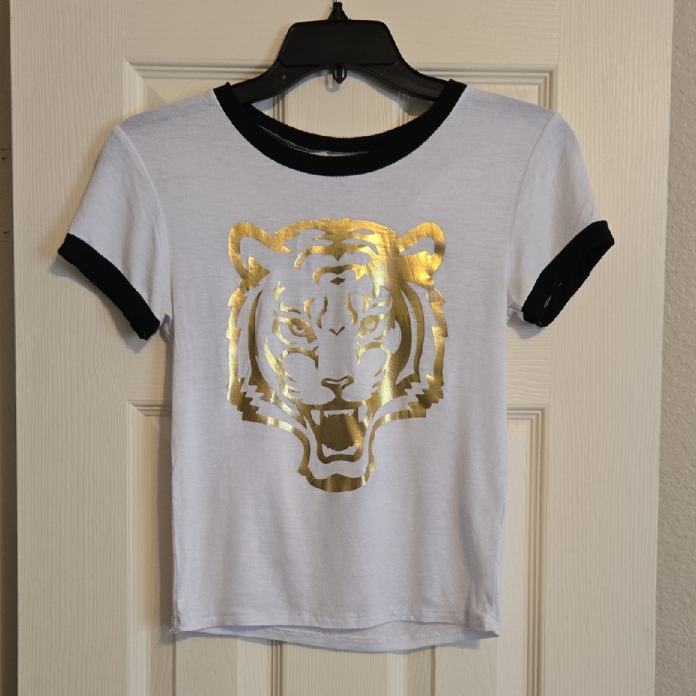Tiger Print Crop-Top
